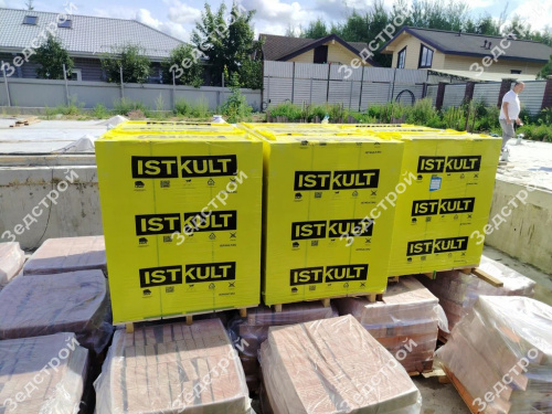 Газобетонные блоки Istkult Егорьевск D600 625х500х250 стеновые