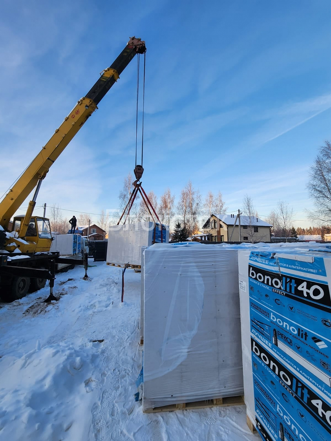 Газобетонные блоки Бонолит Малоярославец D500 625х250х350 стеновые